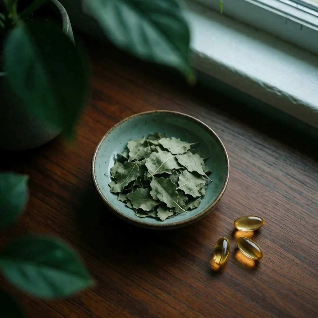 Cognitive support botanicals and omega oils